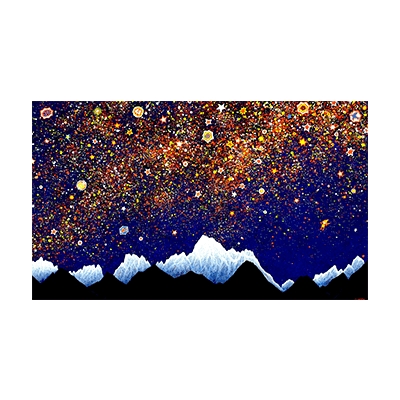 skyfilled with stars showing endlesslove 2020
