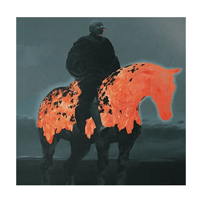 HORSE WITH INNER FIRE_Joseph A Smith
